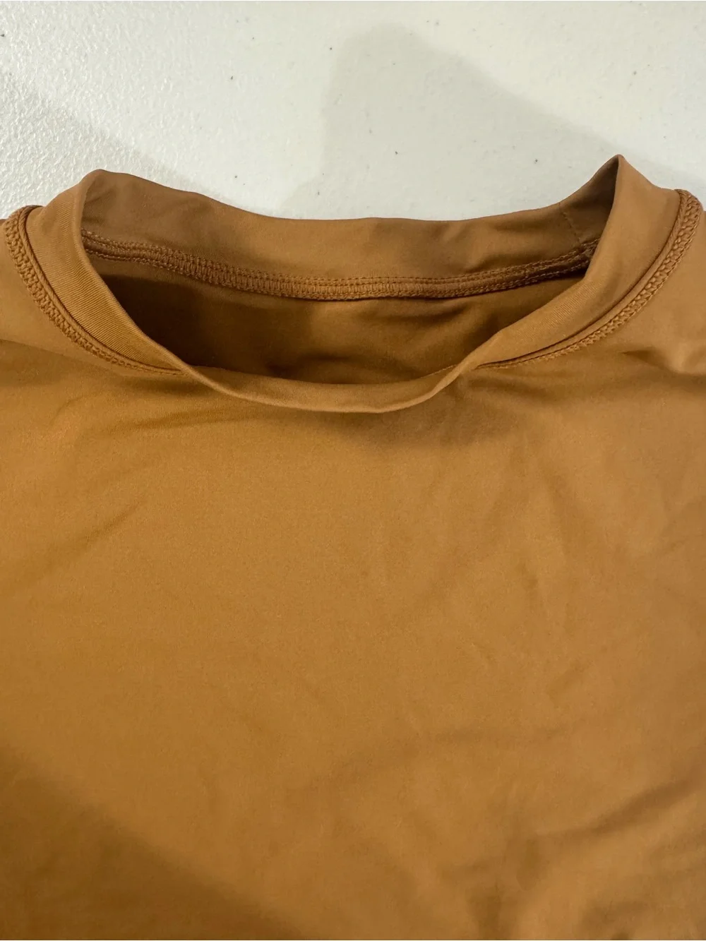 SKIMS Swim short sleeve cropped tee S